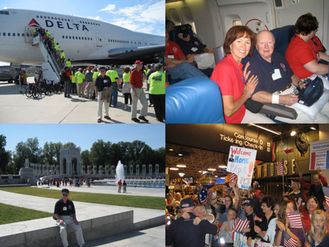 Past Village President on Stars and Stripes Honor Flight